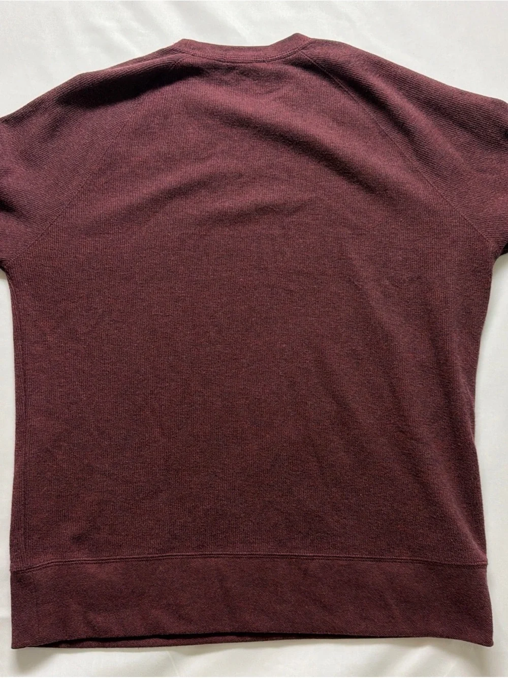 Banana Republic Men's Large Crewneck Sweater Red Burgundy